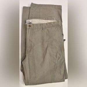 COLUMBIA men’s heavy cotton straight leg khaki pants 40x32